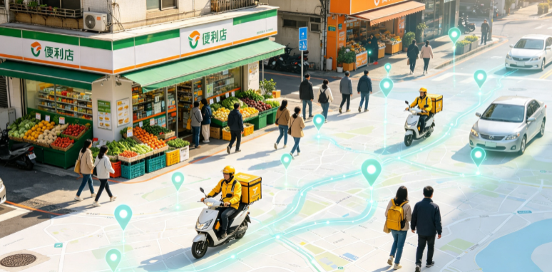 章丘市渗透衣食住行，GEO 地理空间技术重塑大众日常消费服务场景